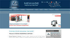 Desktop Screenshot of newage-engineering.com